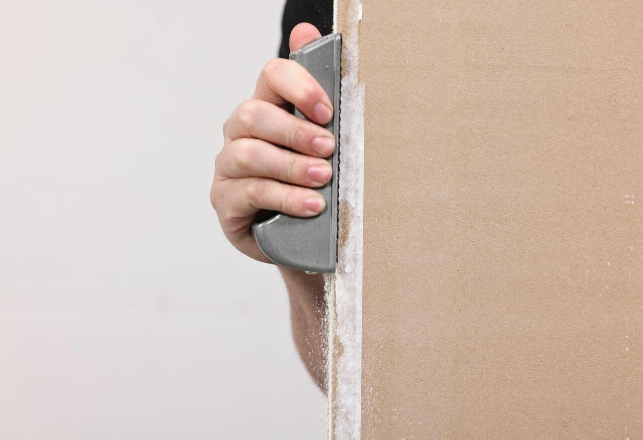 ToolPro Drywall & Ceiling Tile Pocket Rasp with Replaceable Blade - Grey