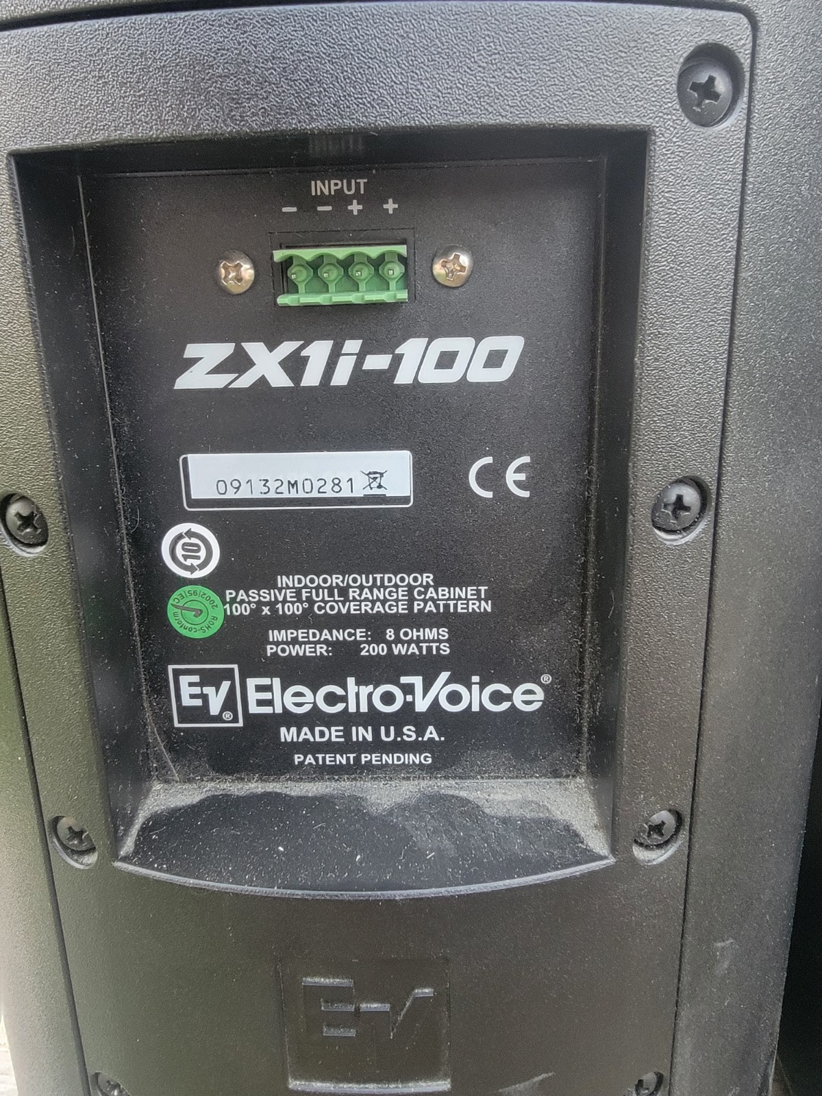 Electro-Voice ZX1i-100 Passive Speaker