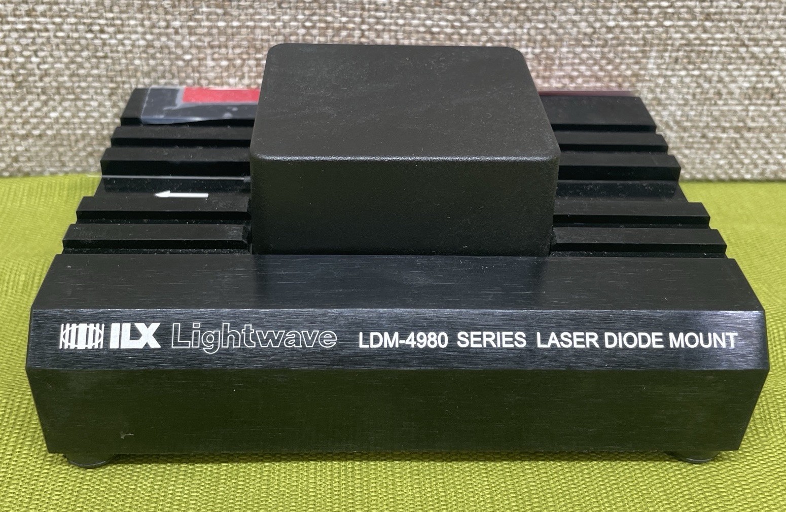 ILX LDM-4980 w/ JDS Uniphase 27-AUG713 27-7603-200-QA 980nm 200mW Laser