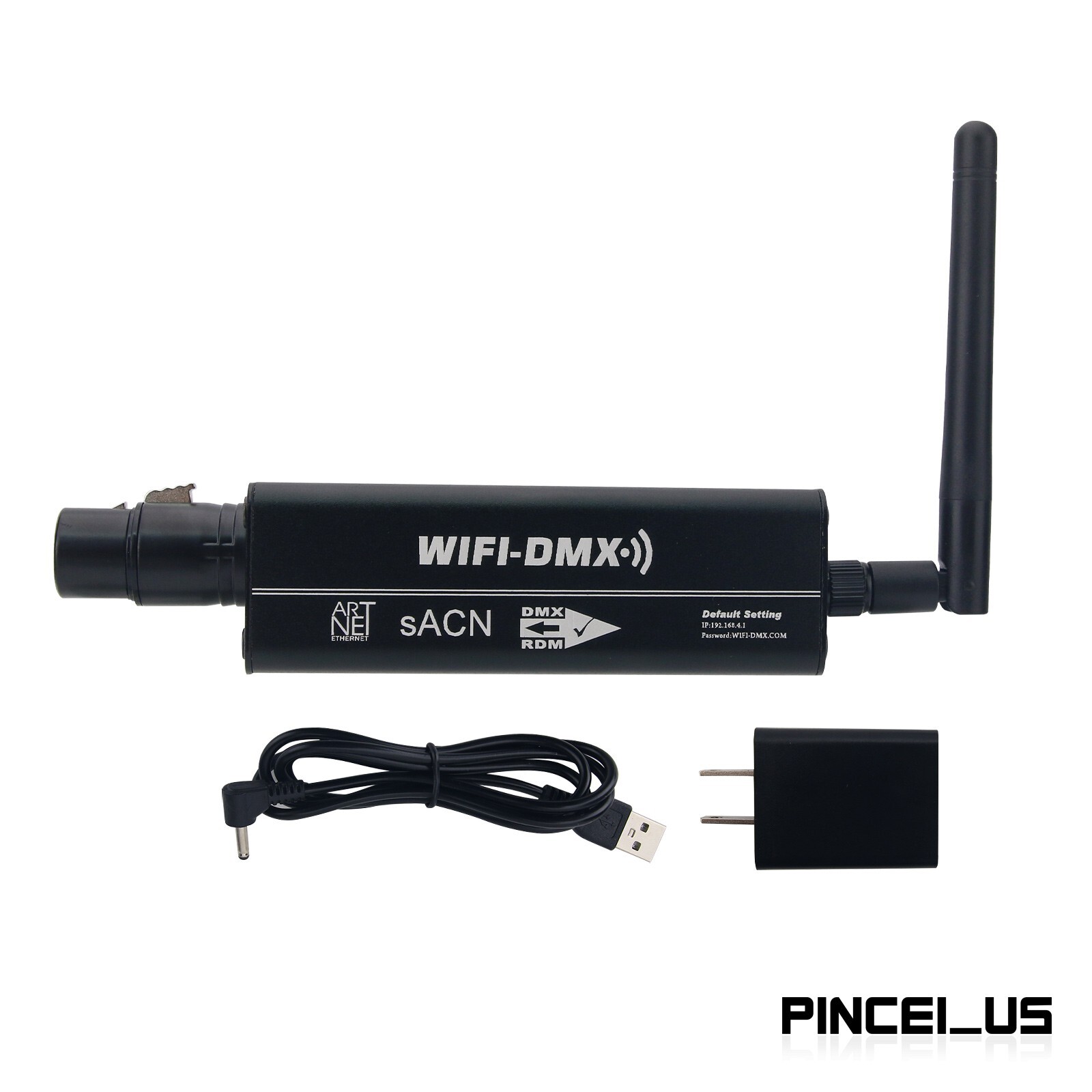 WIFI-DMX Controller DMX Lighting Controller (3-pin XLR Connector) for Film