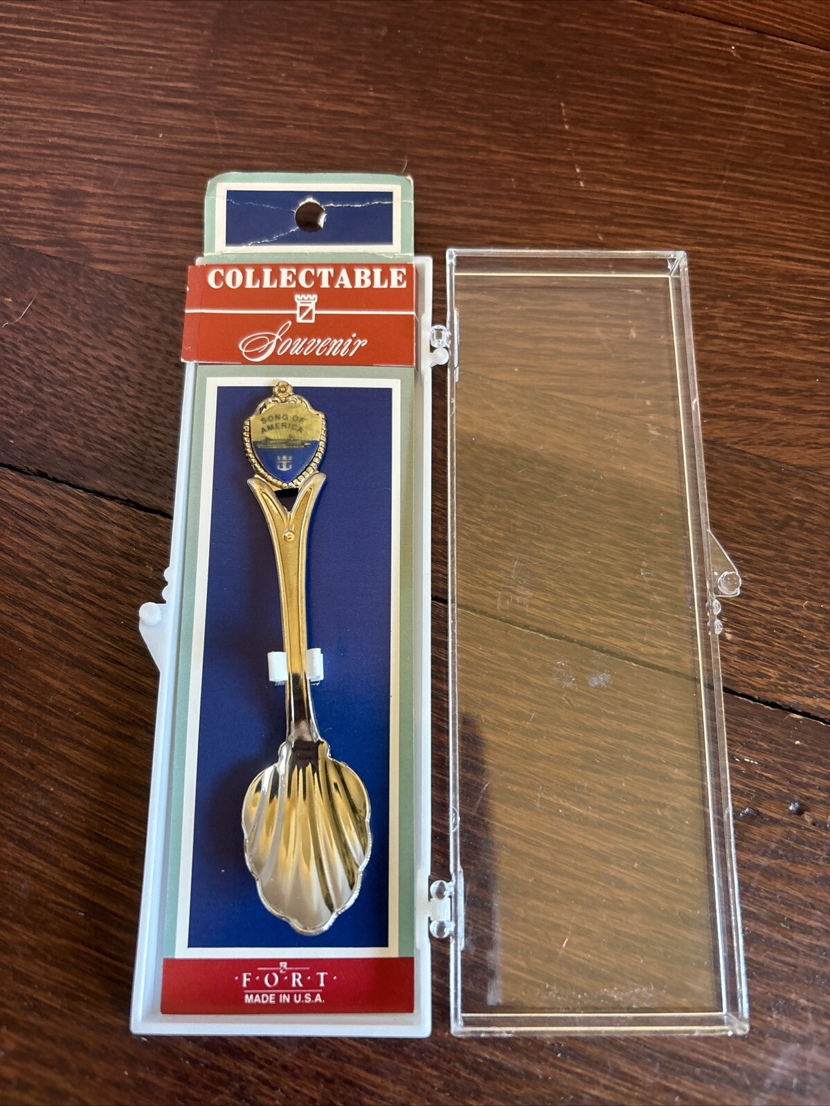 Song of America Fort USA Collectible/Souvenir Spoon Vintage
