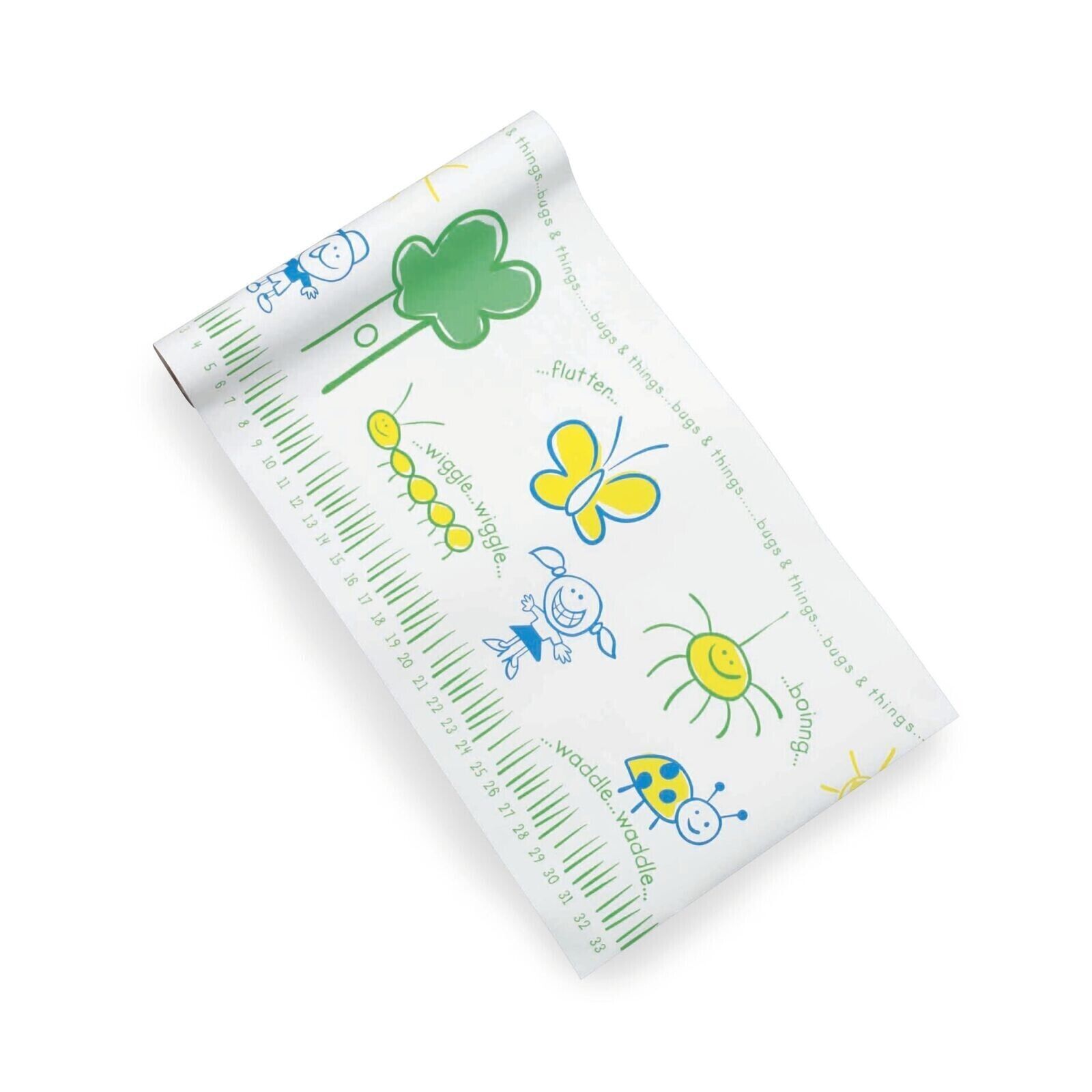 MCK-Table Paper McKesson 14 Inch Width Print (Bugs and Things) Crepe CS/6