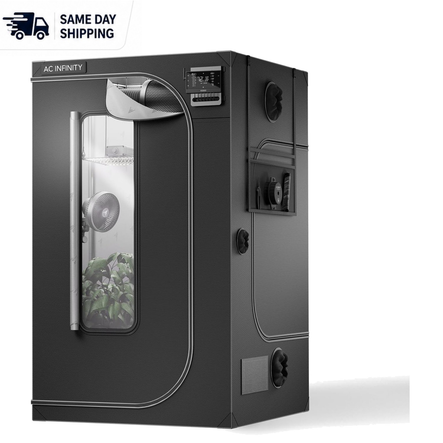 Ultimate Indoor Grow Tent 4' x 4' with 2000D Mylar & Heavy-Duty Features