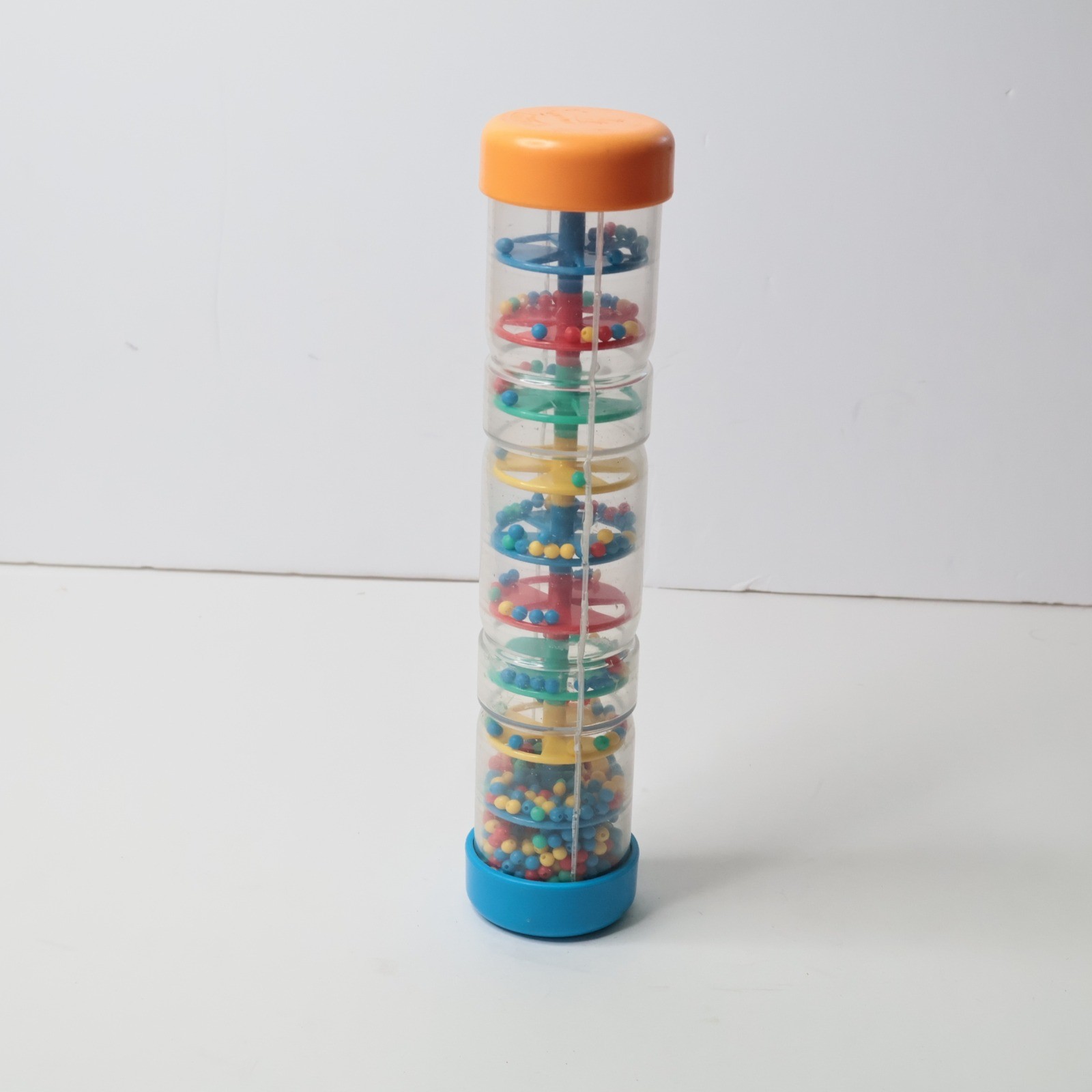 Battat Rainmaker Rainstick Musical Sensory Toy 12 Inch Colorful Beads 081507