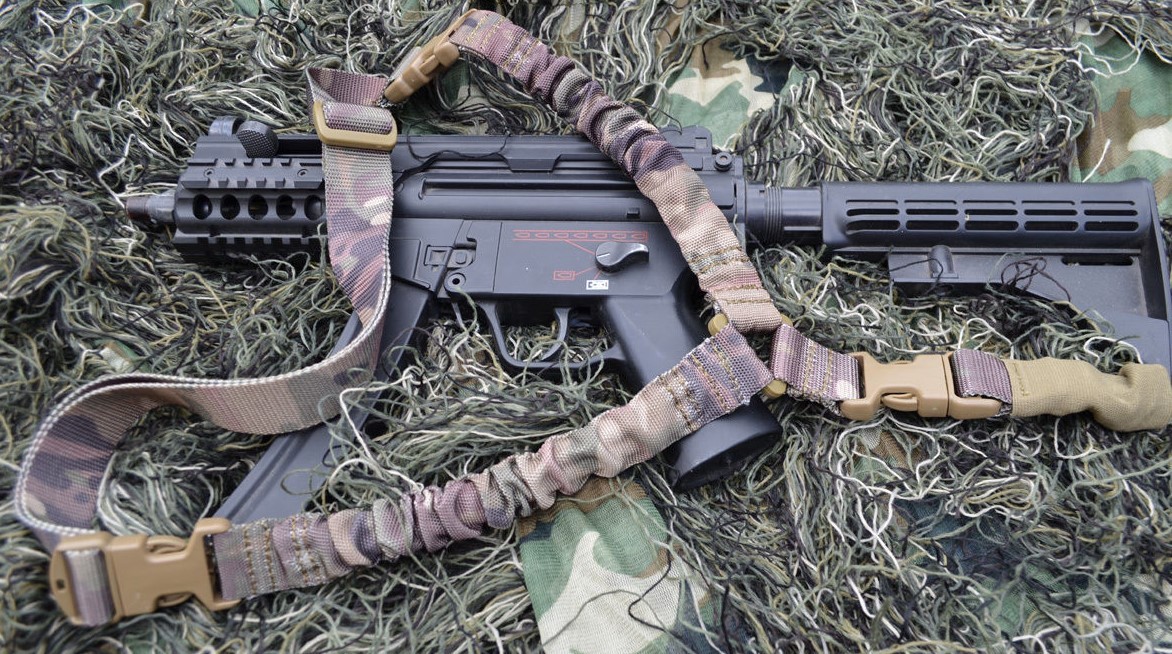 1 or 2 Point Single One Point Sling Gun Sling for rifles and shotguns - Woodland