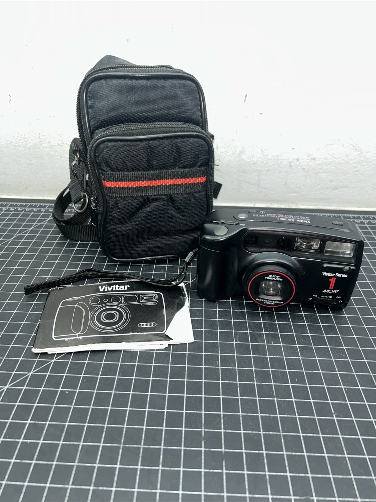 Vivitar Series 1 440 PZ Power Zoom 38- 70mm AF Point & Shoot Film Camera Tested!