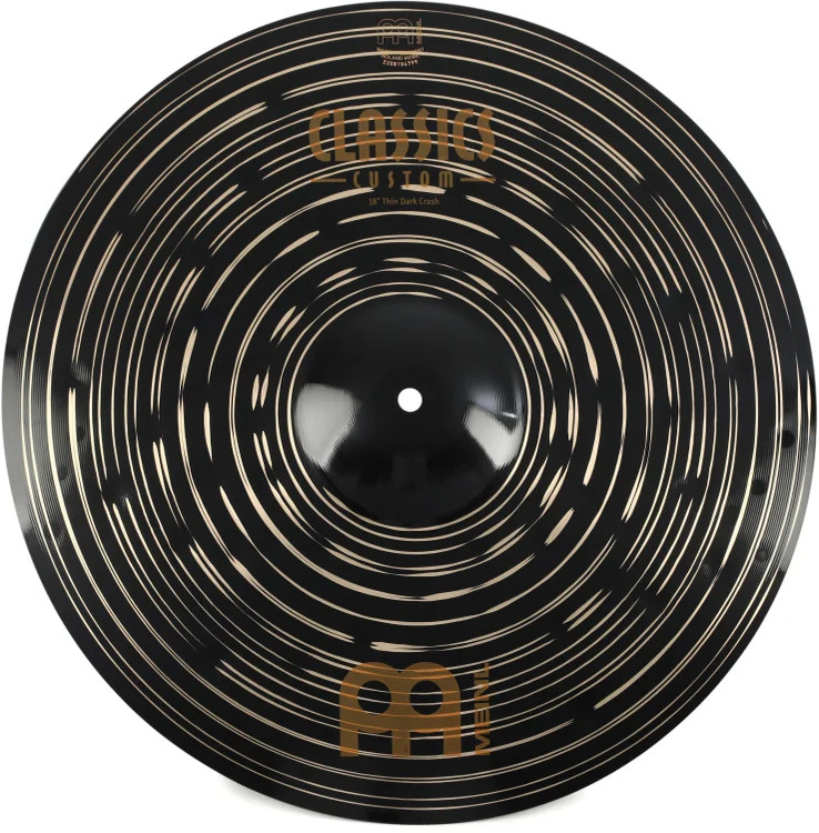 Meinl Cymbals Classics Custom Dark Thin Crash - 18-inch