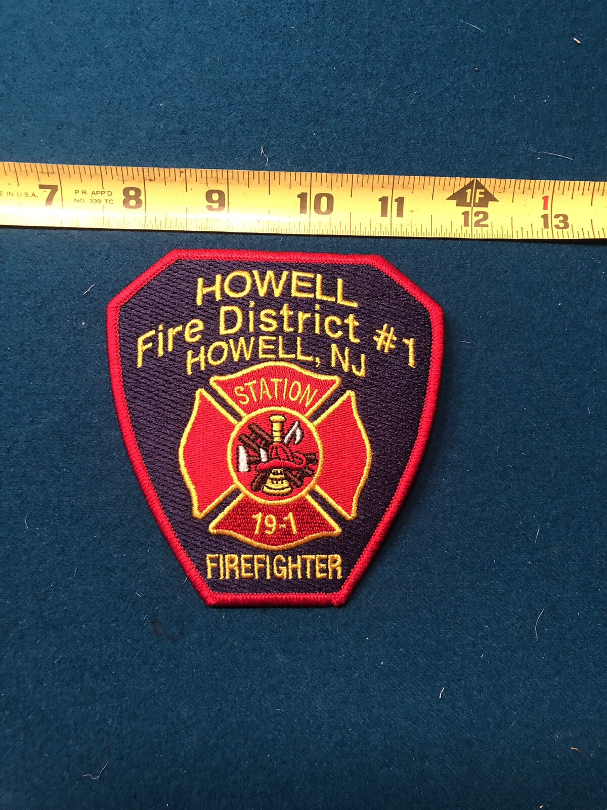 Howell New Jersey Fire District #1 Patch