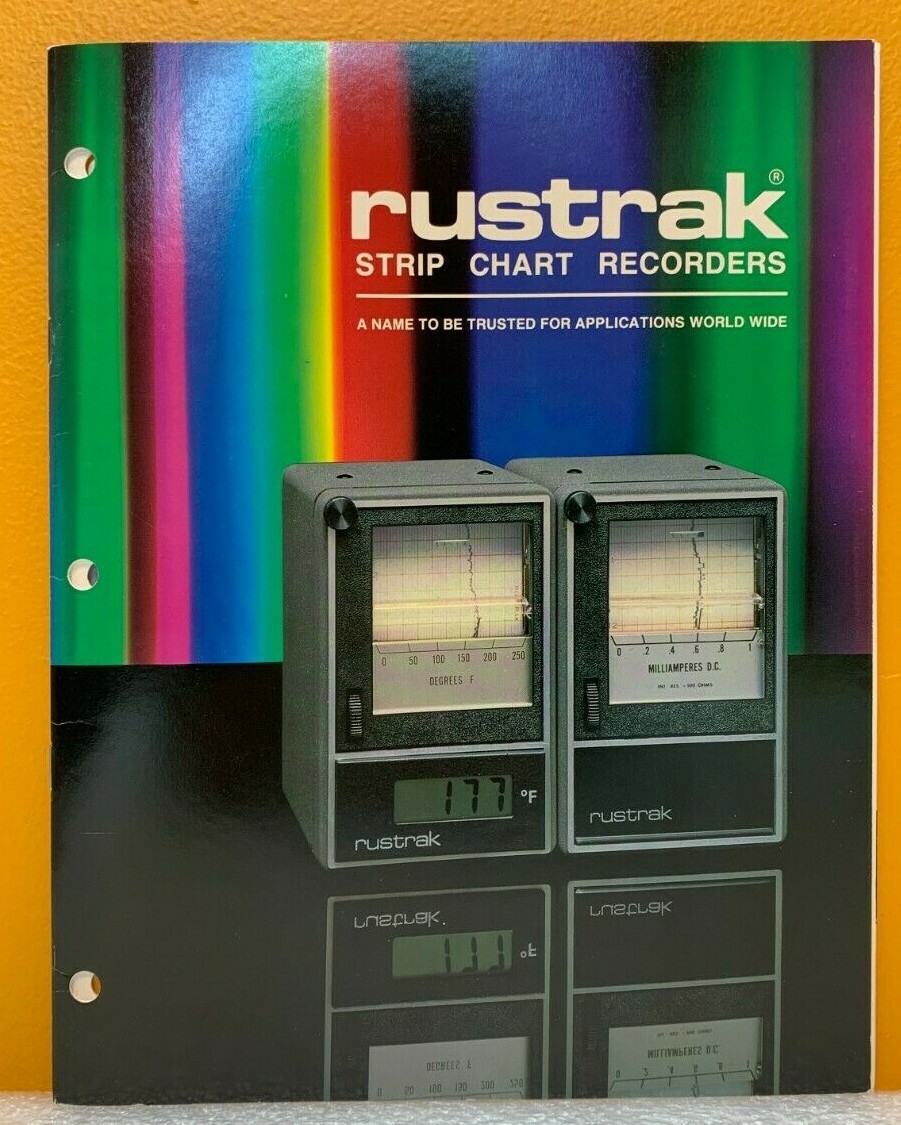 Rustrak Strip Chart Recorders Catalog.