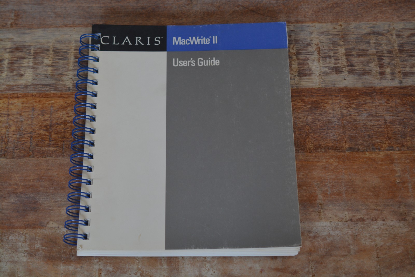 Vintage Claris Apple MacWrite II User's Guide For Macintosh
