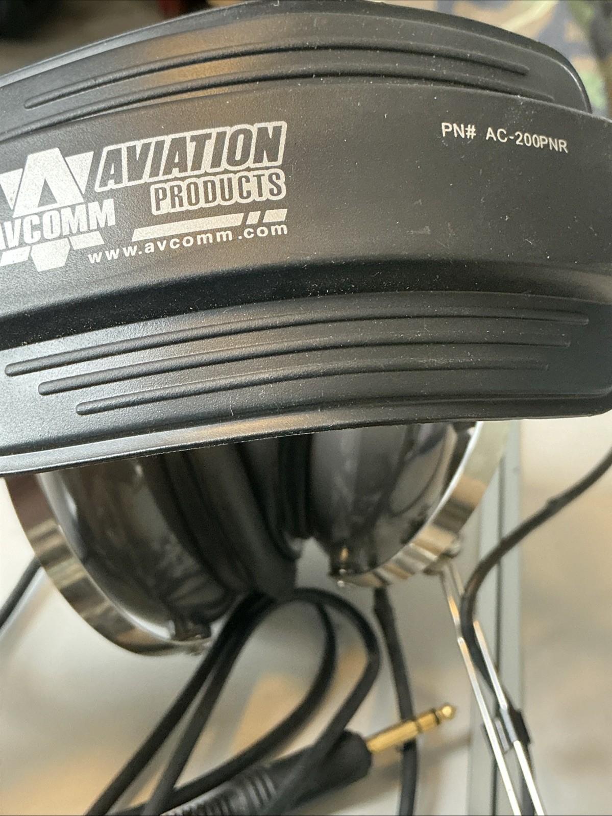AVCOMM AC-200PNR Passive Aviation Headset Dual Plug