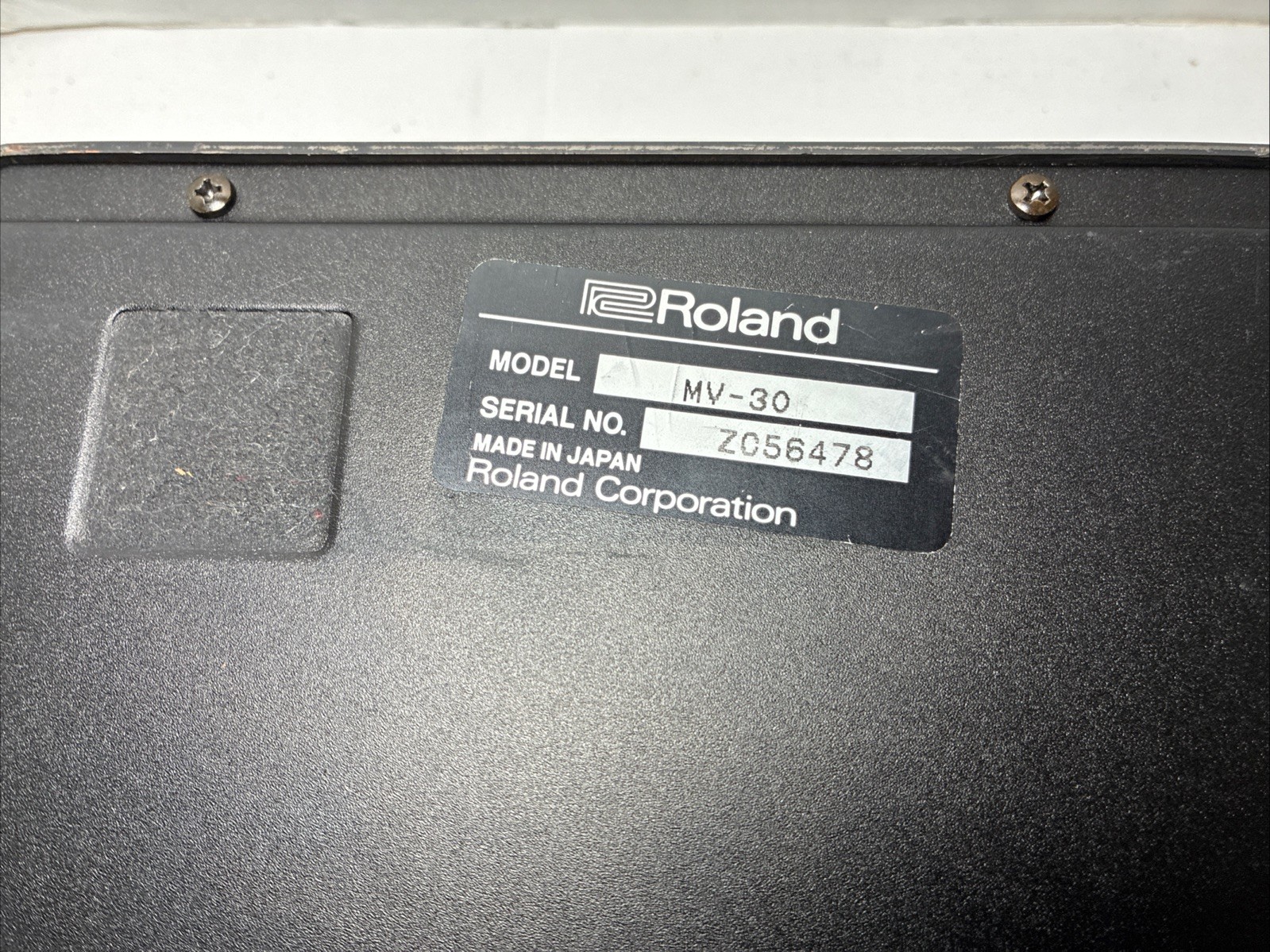 Roland MV-30 Studio For Parts or Repair Read Description