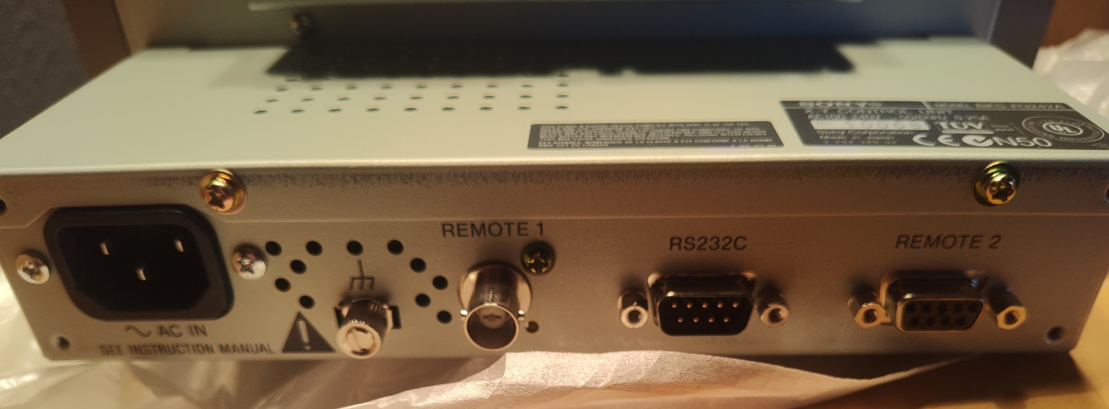 SONY BKS-R3242A, X-Y Control Unit