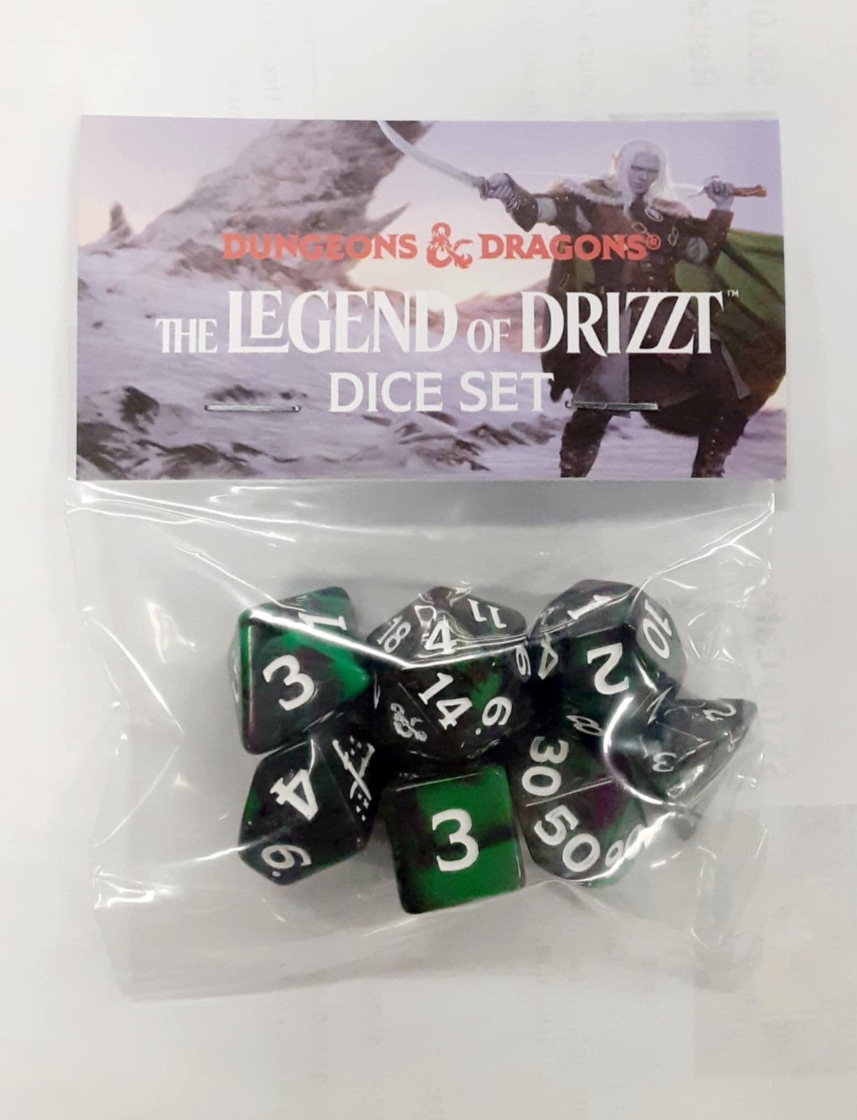 Free RPG Day 2024 Legend of Drizzt Dice