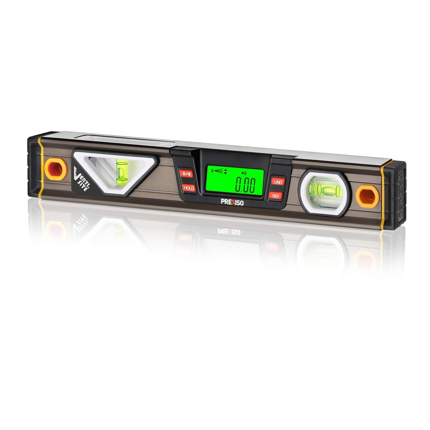 PREXISO Digital Level, 12-inch, Angle Slope with LCD Display, 360° Electron