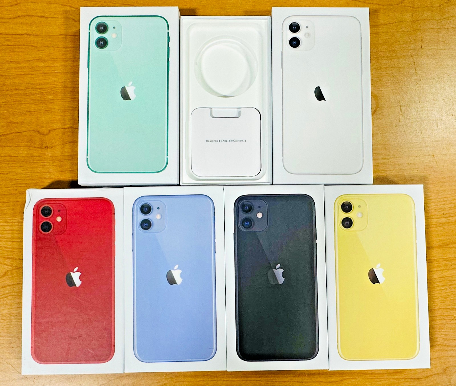 iPhone 11 Slim Retail Box with Manual & OEM USB-C Cable Original Apple Packaging