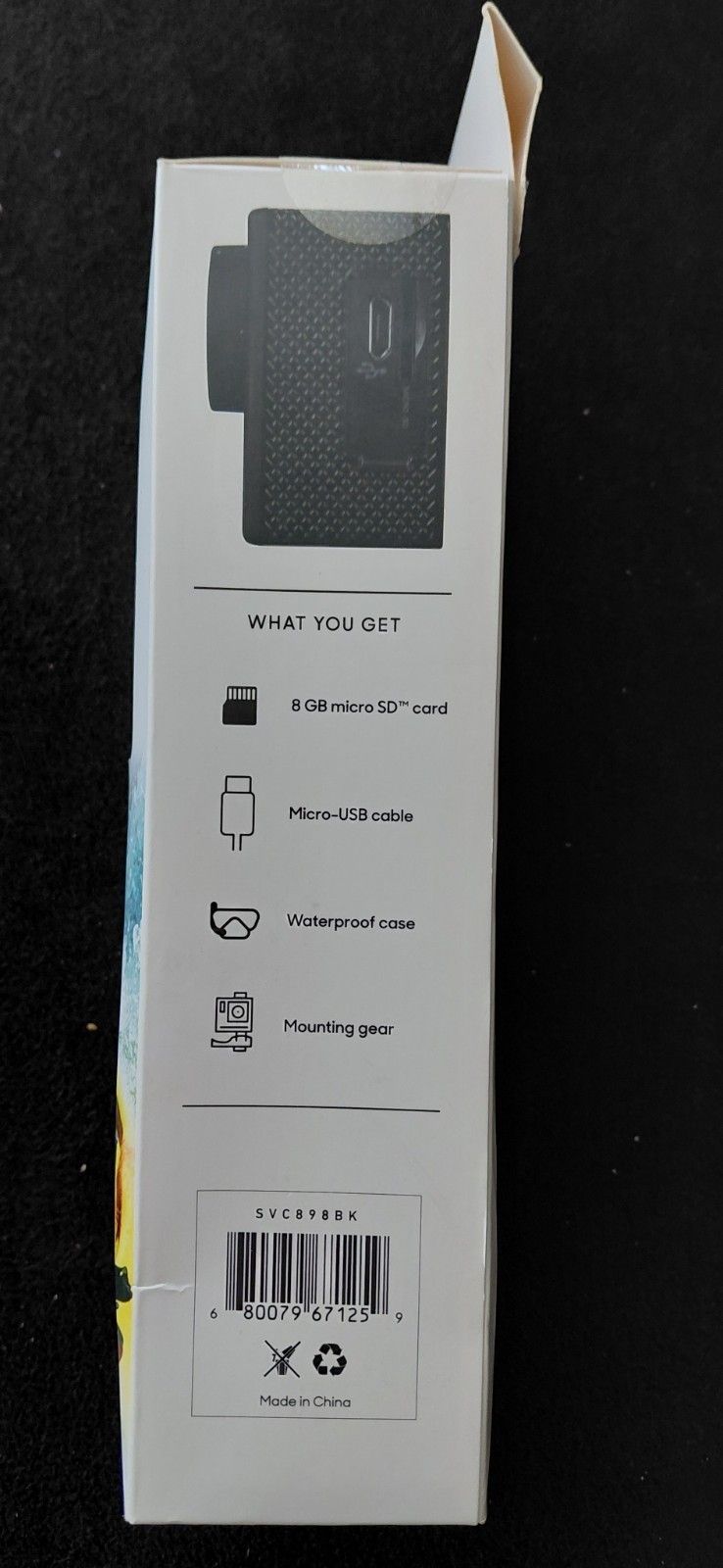 Sharper Image HD Action Cam SVC898