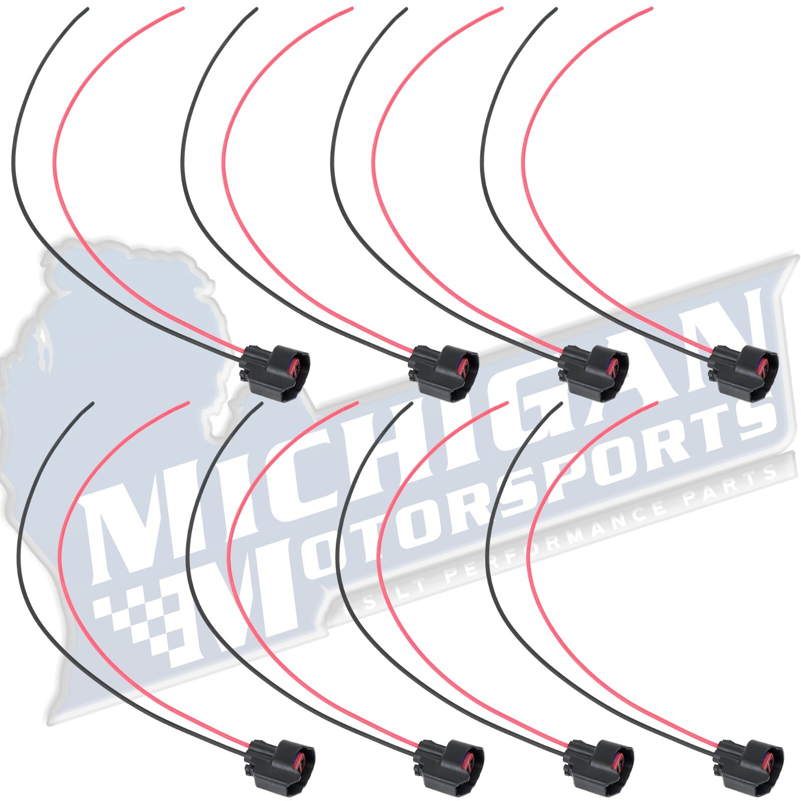 EV6 EV14 USCAR Fuel Injector Connector Pigtail Wire Dodge LS2 LS3 GM Ford QTY 8