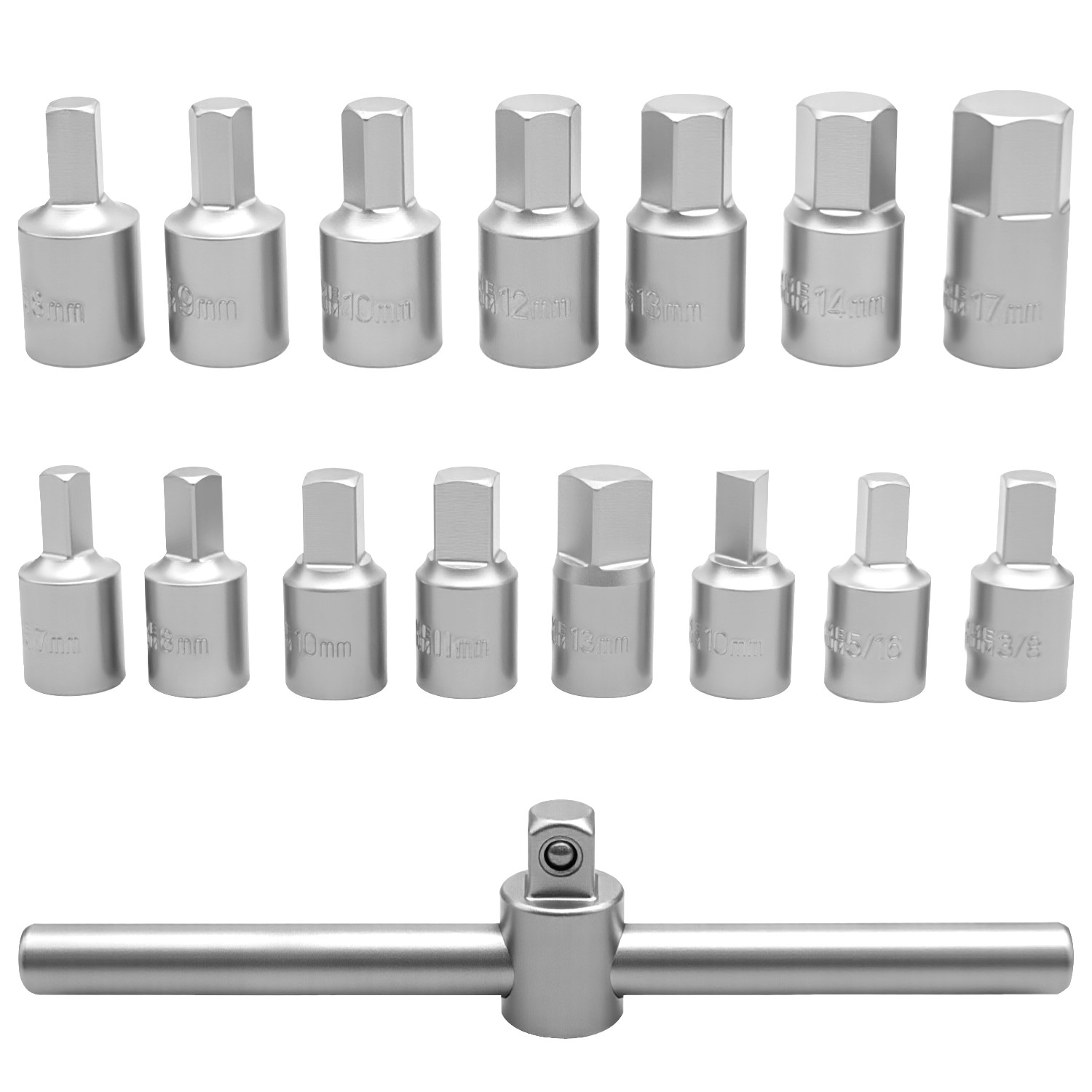 21pc oil drain plug wrench set