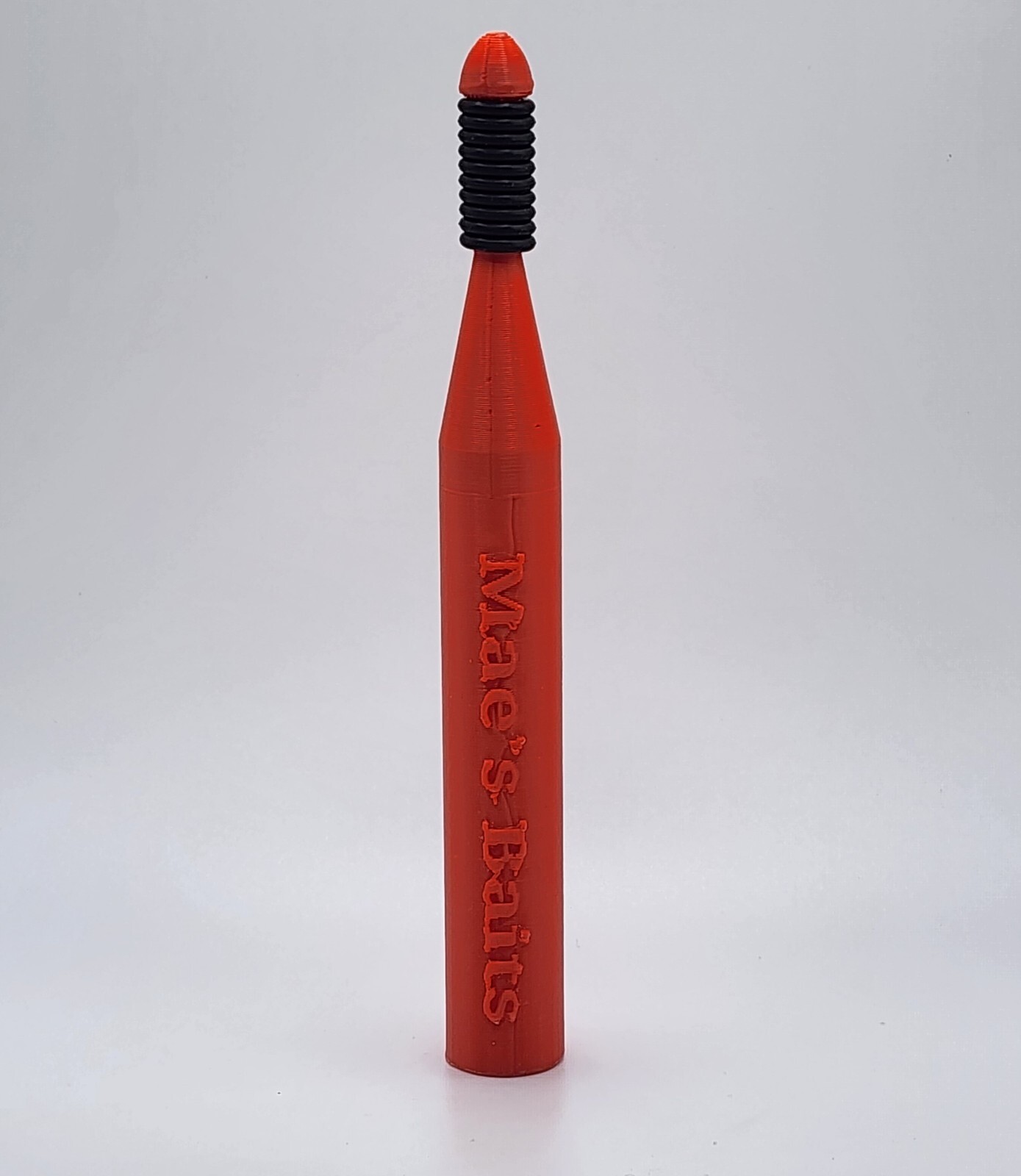 Mae's Baits Floating Wacky Rig Tool With 30 O' Rings Red