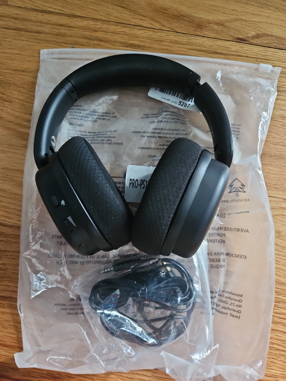 AULA Black G7 Pro RGB Tri-Mode Wireless Gaming Headset