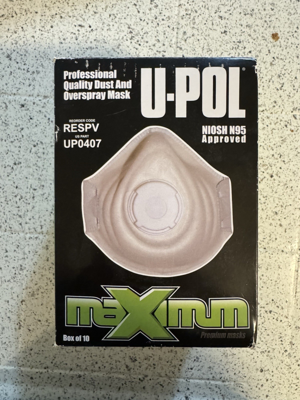 LOT OF U-POL RESPV UP0407  dust & spray   Mask  ( LOT of 19 pieces )