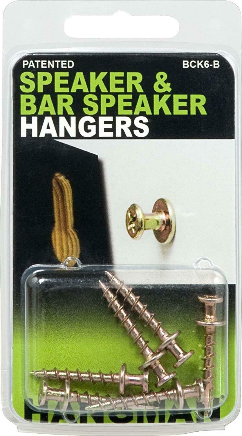 Speaker & Sound Bar Hanging Screws Keyhole Wall Hanger