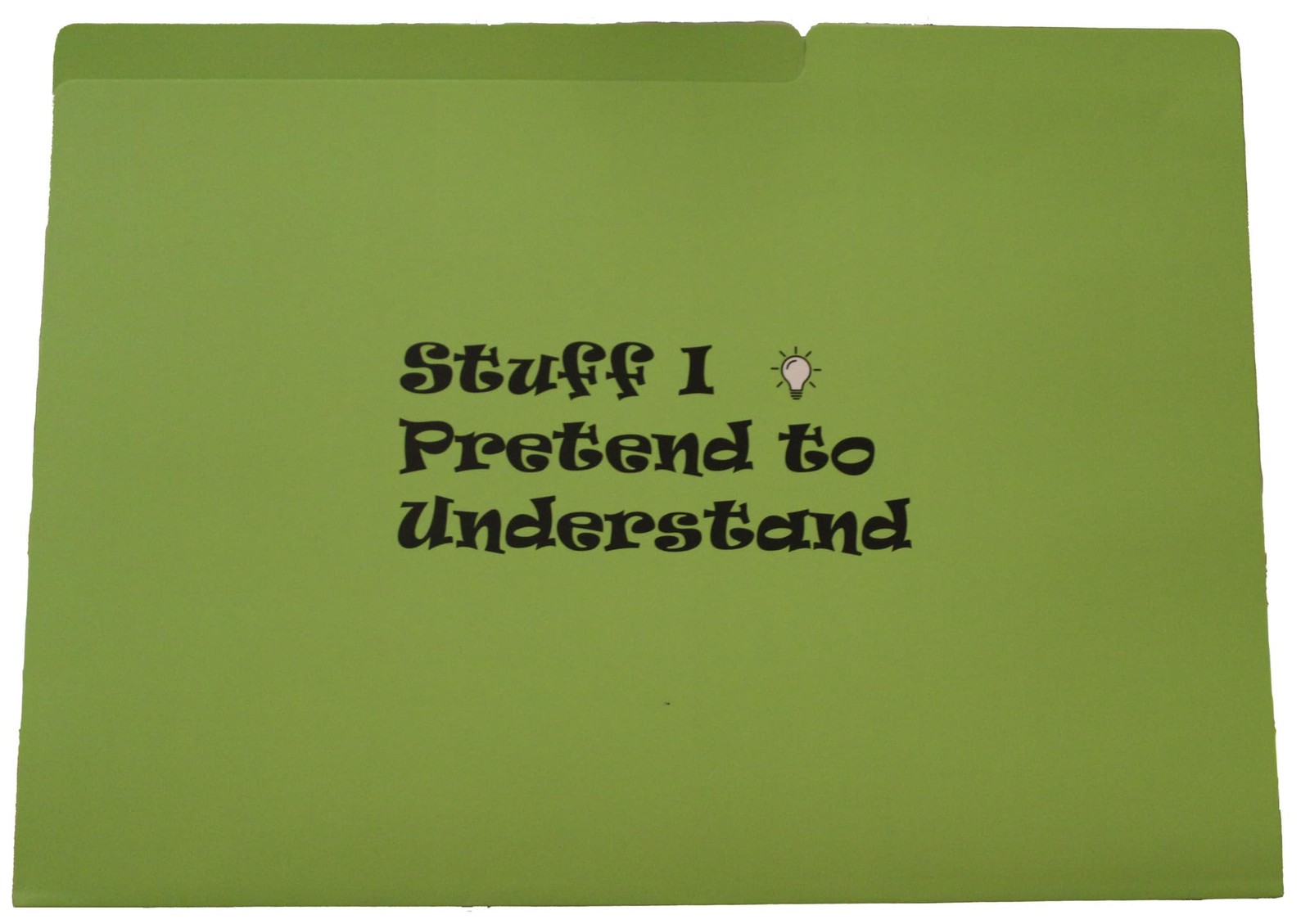 Crafty Maple Funny File Folders - Multicolor, Modern Style, Letter Multicolor