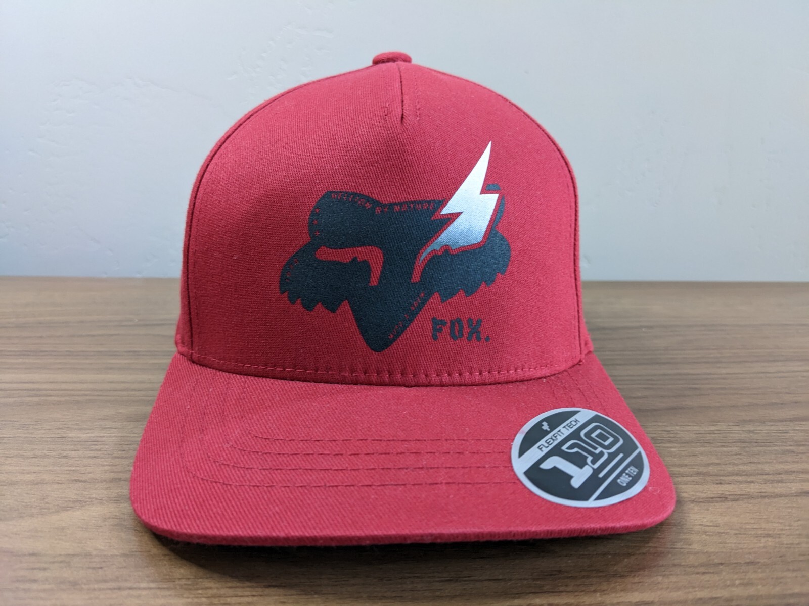 Youth FOX RACING Flexfit Hat Cap Logo Adjustable Snapback Red