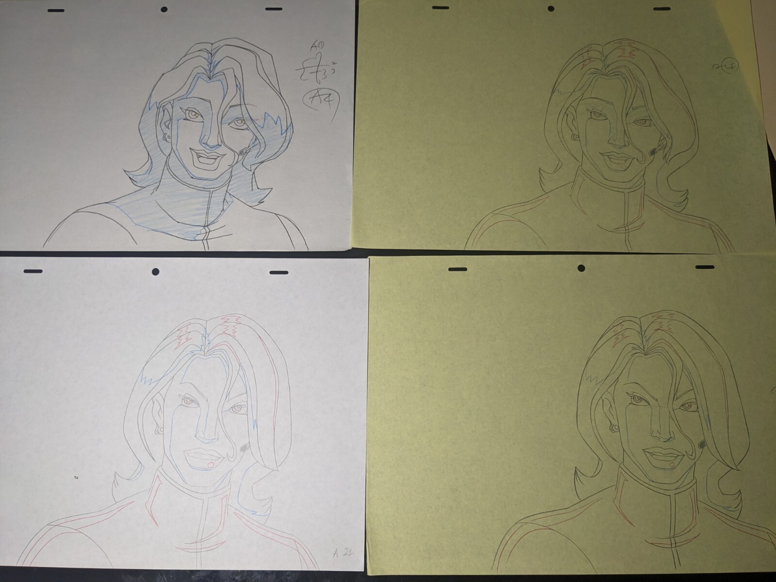 Marvel animation cels anime Cartoons Comics AVENGERS ASSEMBLE BLACK WIDOW A5