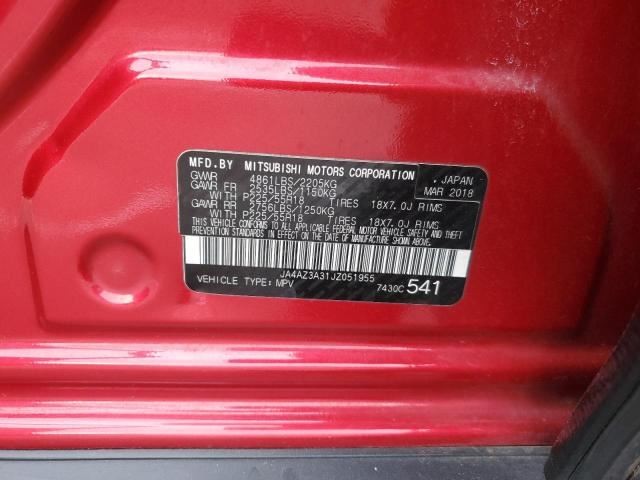 Mitsubishi Outlander Contact Sensor 2018 2017 2016
