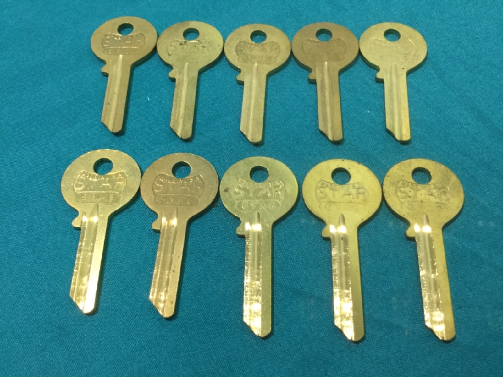 Yale by Star 5YA6/6YA6 Key Blanks, Set of 10 - Locksmith