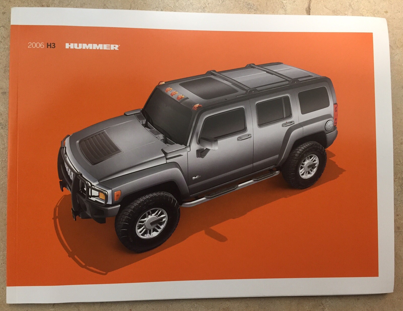 2006 HUMMER H3 Dealer Brochure-48 Pages