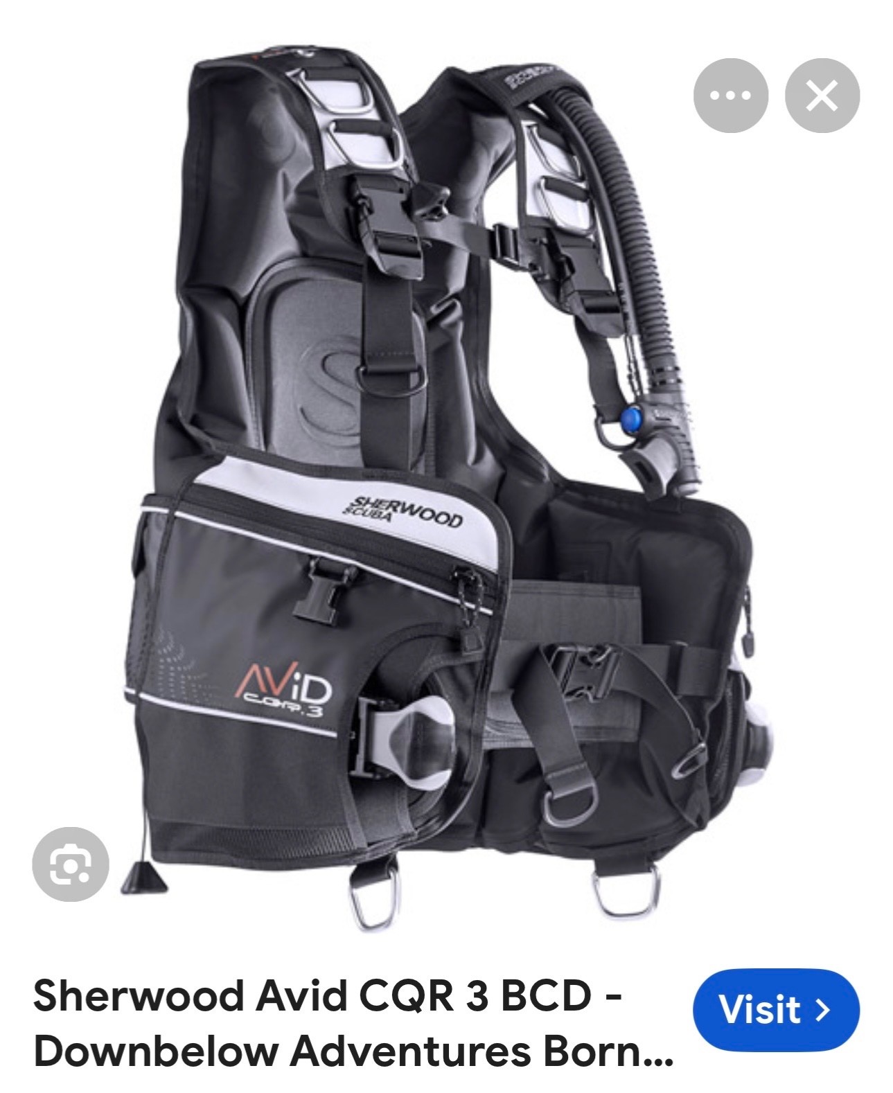 scuba diving equipment set. BCDs and wetsuit