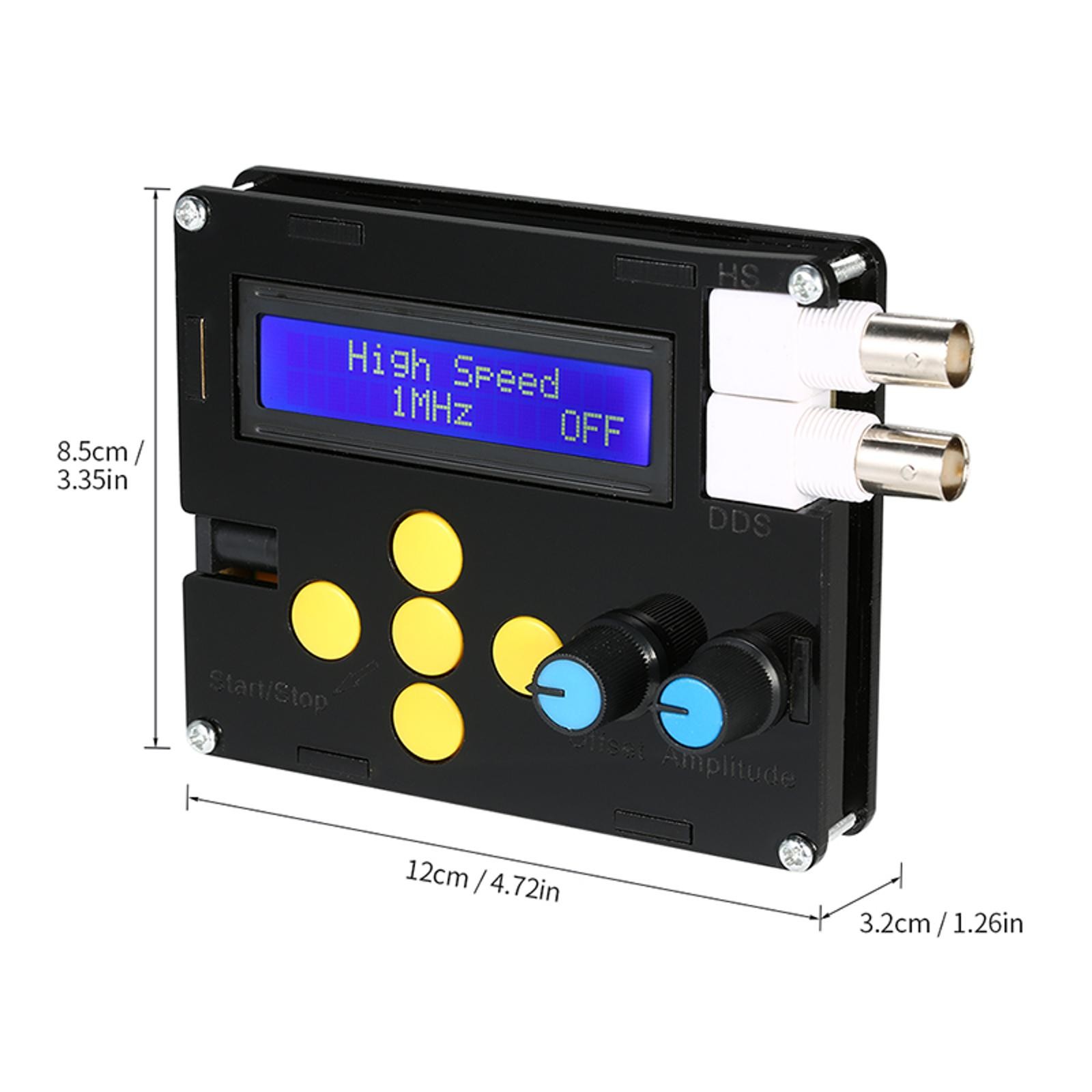 DDS 1Hz~65534Hz Signal Generator Square Triangle Sawtooth Wave Low Frequency E