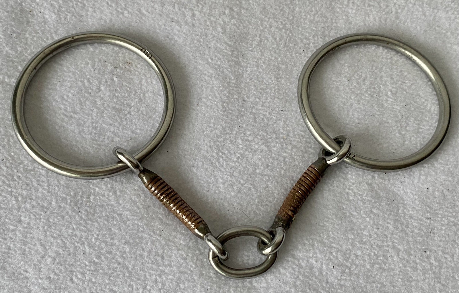 REINSMAN 703 SHARON CAMARILLO Signature Lifesaver Snaffle Bit~5-1/2"COPPER Mouth
