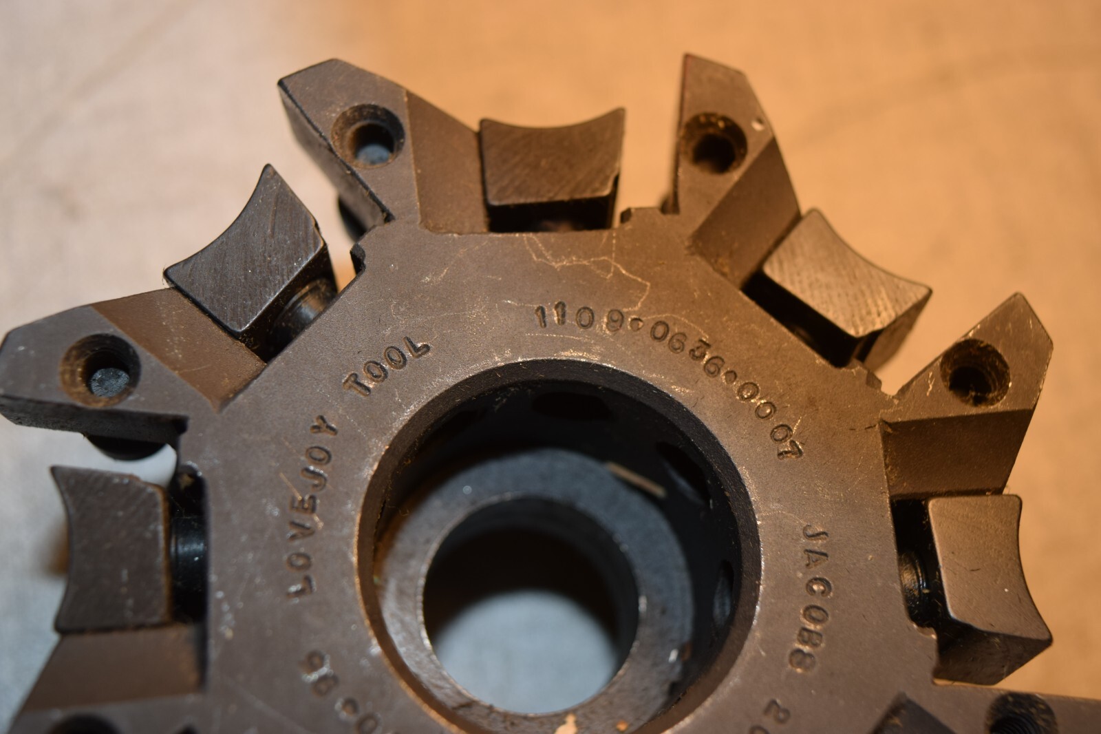 Lovejoy Tool 4" Milling Head Cutter Face Mill
