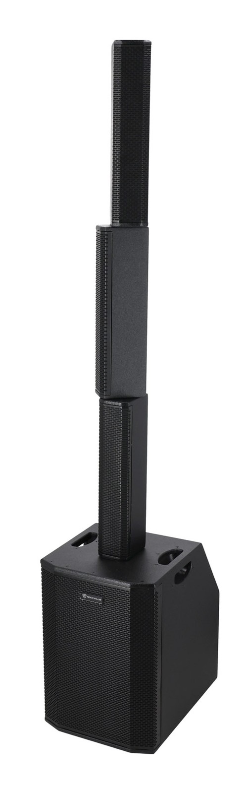 Rockville TITAN ARRAY SYSTEM V2 Pro Powered Column Array Speaker Dual 10" Subs
