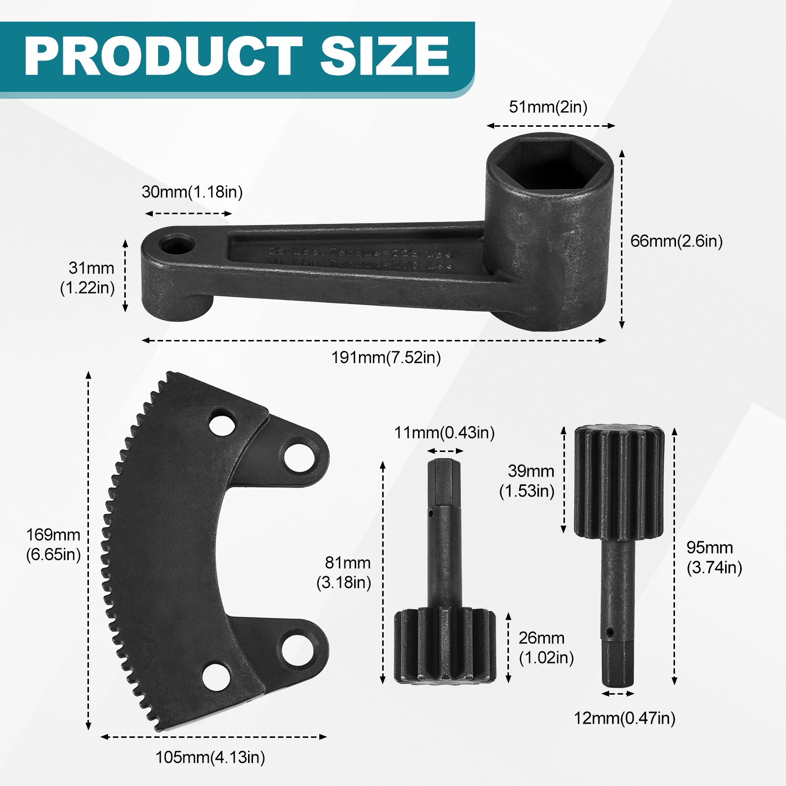 NEW Torque Leverage Tool for Classic Vw Bug/Volkswagen Beetle, 000133 Torque