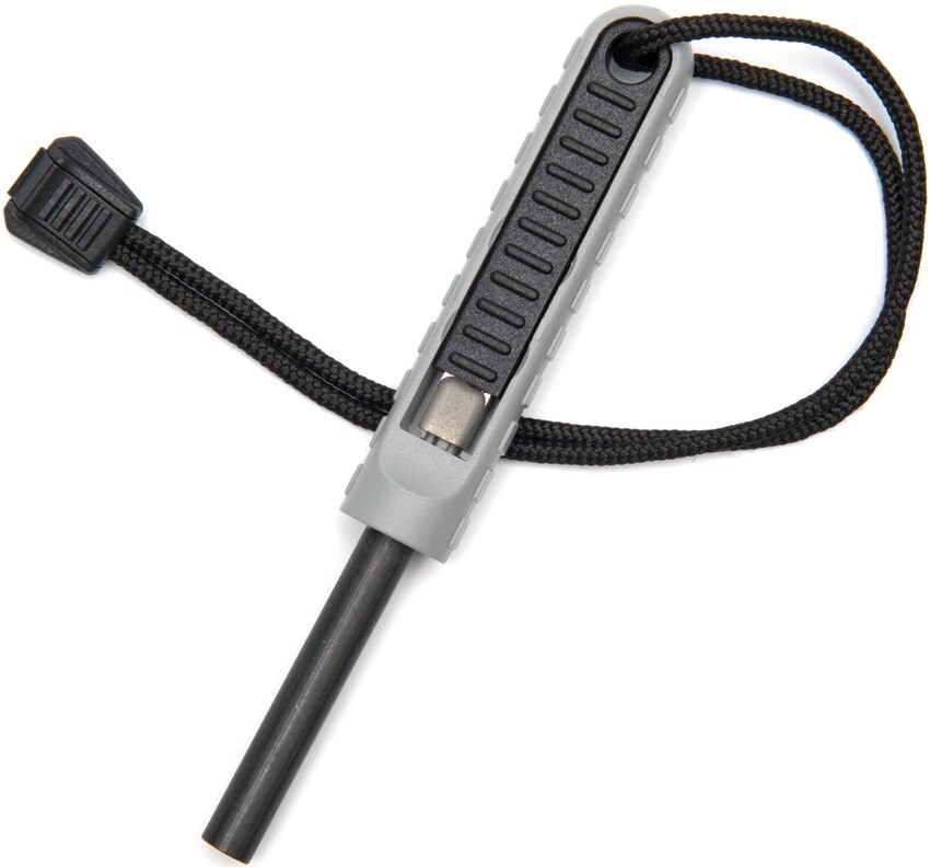 Exotac polySTRIKER XL Waterproof Fire-Starting Tool Durable Lightweight Gray