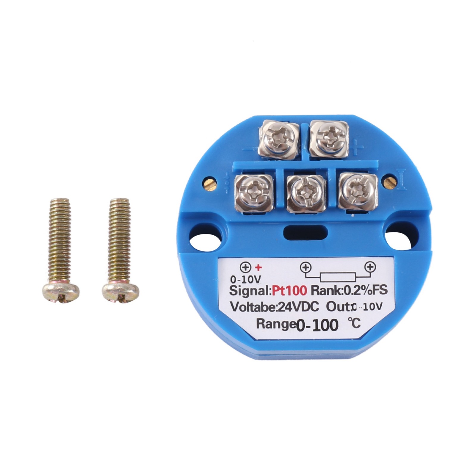 PT100 Type to 0-10V 0-100 Degree RTD Input 0-10 a Output DC24V Thermal9449