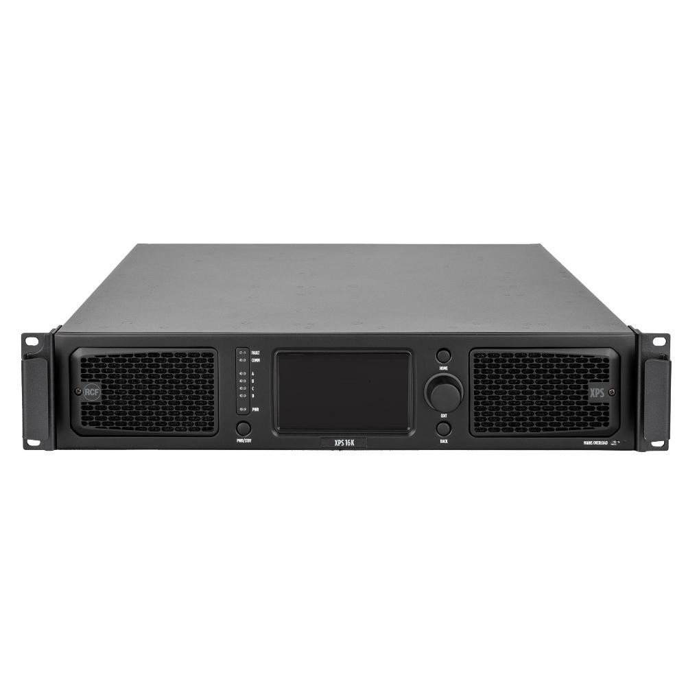 NEW RCF XPS 16K 4-Channel Class-D DSP Power Amplifier – 16,000W Total – Sealed