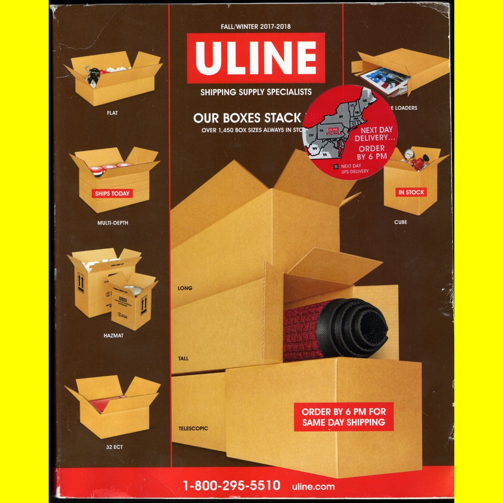 ULINE fall-winter 2017-2018 Catalog Business Commercial Supply {{HUGE!}}
