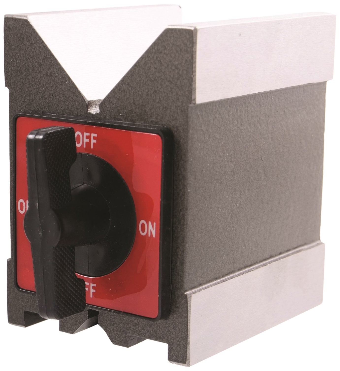 HHIP 34020901 3.75 x 2.75 x 4 Inch Magnetic VBlock with Switch