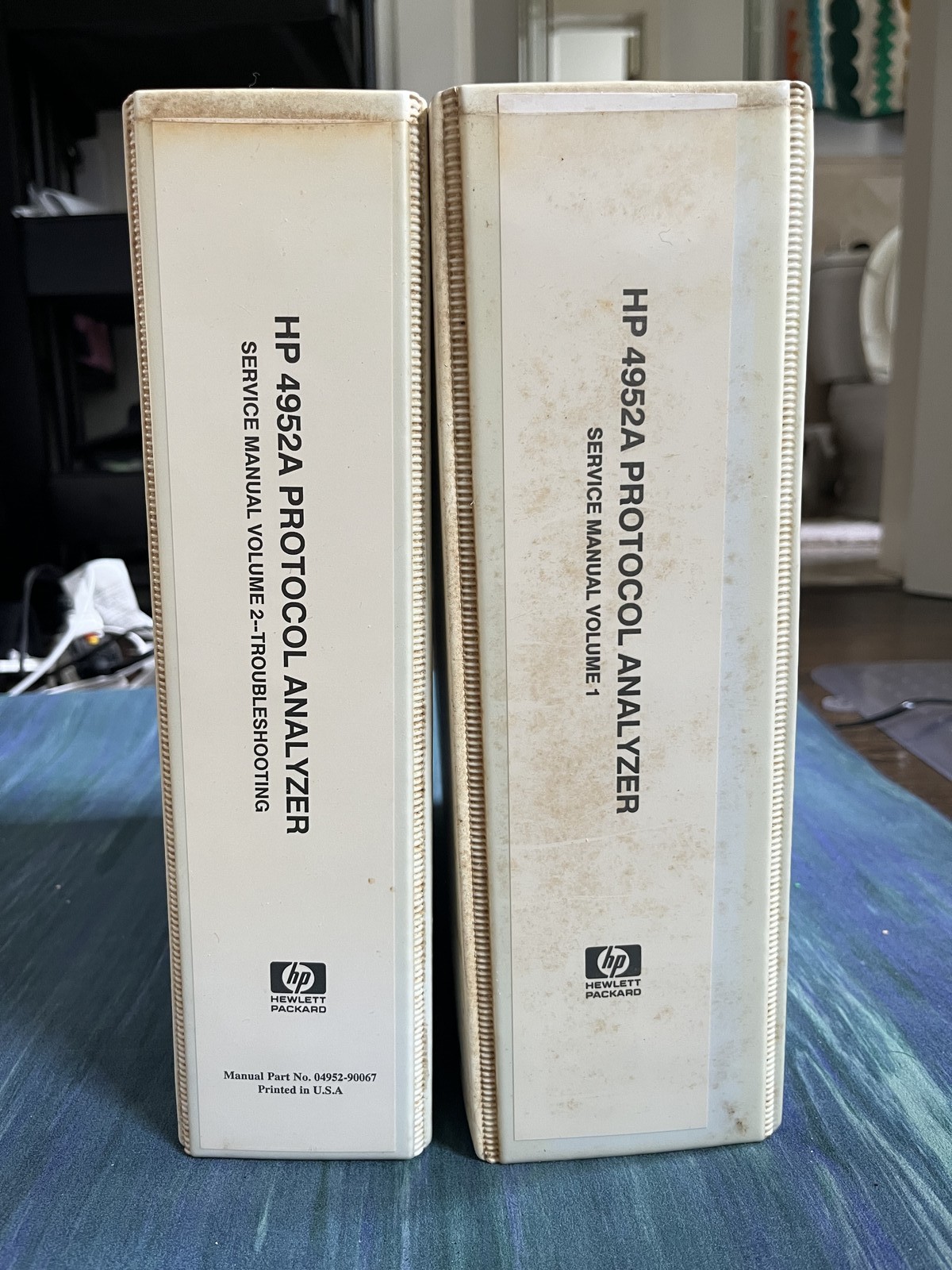 HP 4952A Protocol Analyzer Maintenance Manual Set (2 volumes)