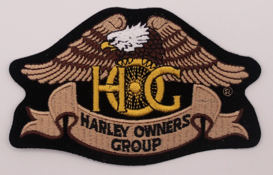 Harley Davidson Owner's Group HOG Iron-On Patch - NEW