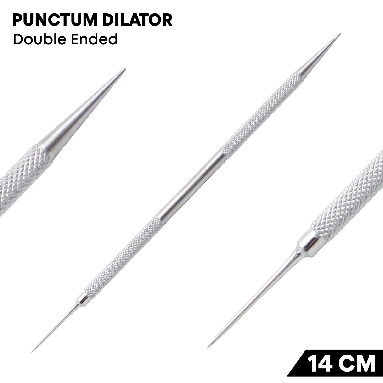 Punctum Dilator Double Ended 14cm Stainless Steel Dilator Ophthalmic Instruments