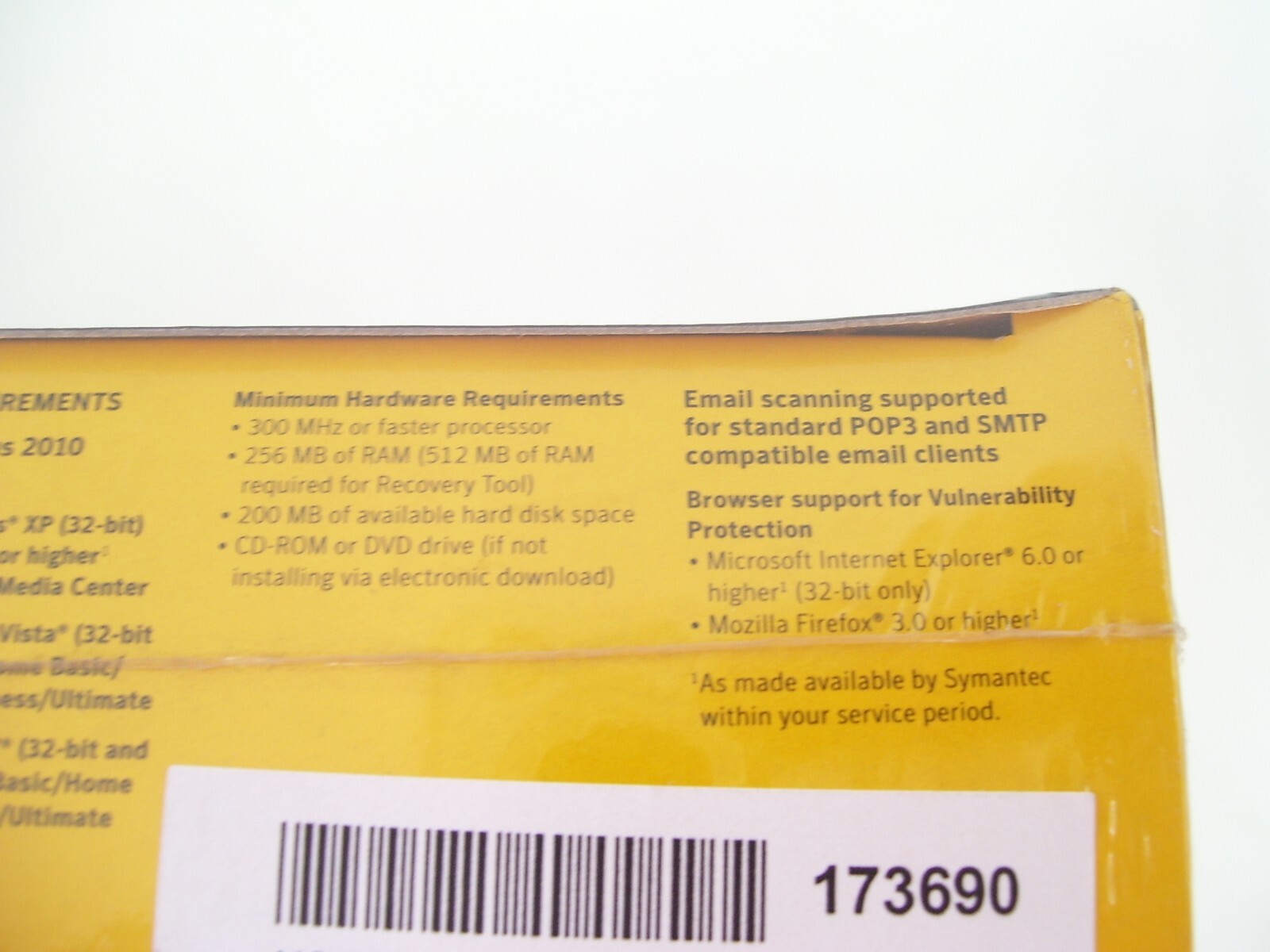 NORTON ANTIVRUS ANTISPYWARE PC FIREWALL SOFTWARE 2010 5 USER OFFICE PACK