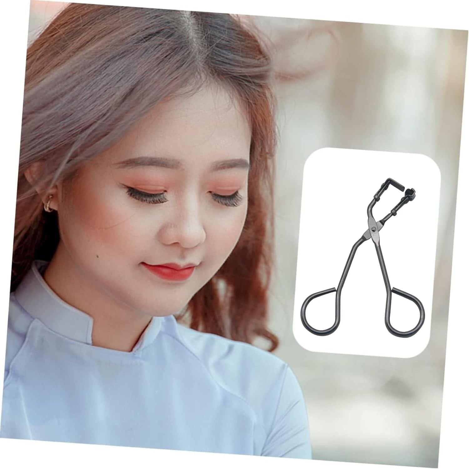 Black Eyelash Curler with Refill Pads - Mini Lash for All