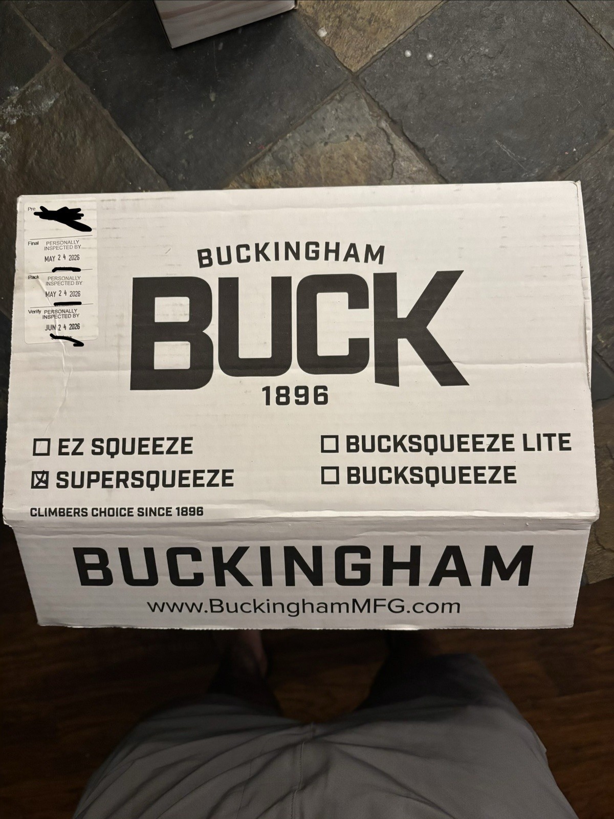 Buckingham SuperSqueeze NEW in Box